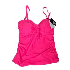 DKNY hot pink tank top NWT Size Medium